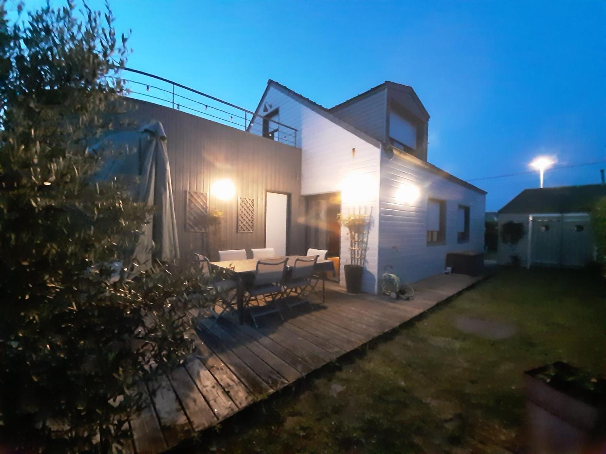 Maison Chaleureuse Bord De Mer Primelin Esterno foto