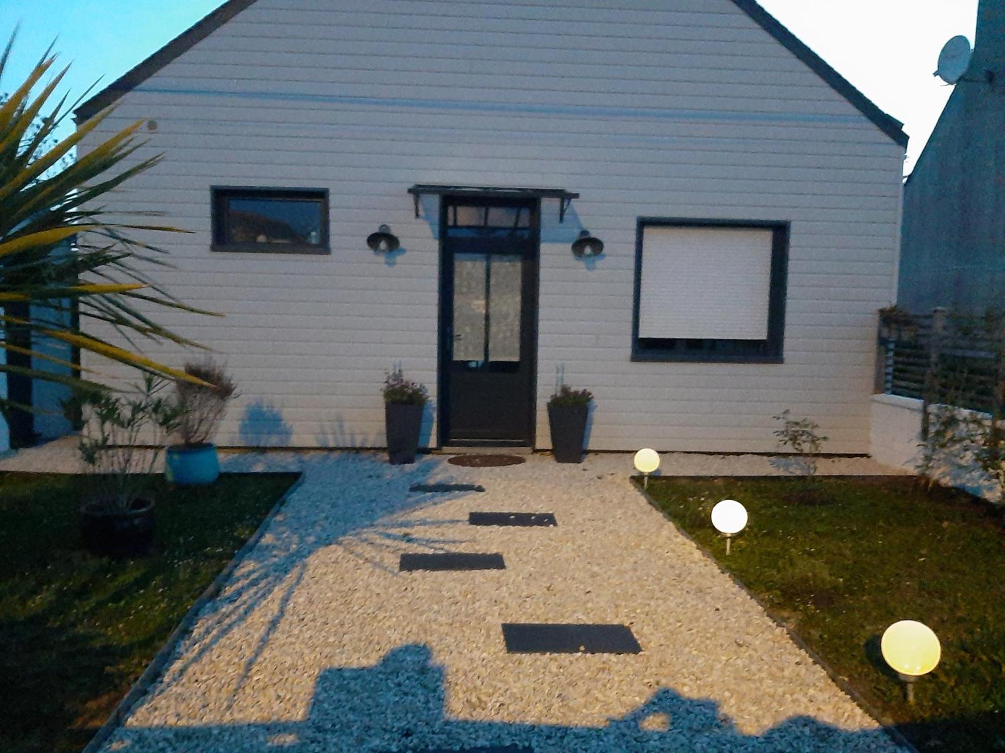 Maison Chaleureuse Bord De Mer Primelin Esterno foto